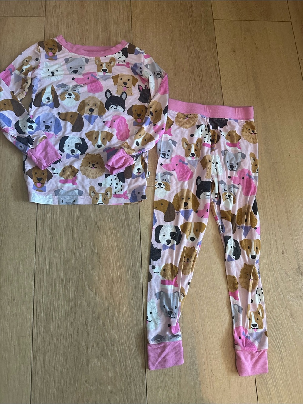 Little Sleepies “Puppy Parade” Pajama Set 2T